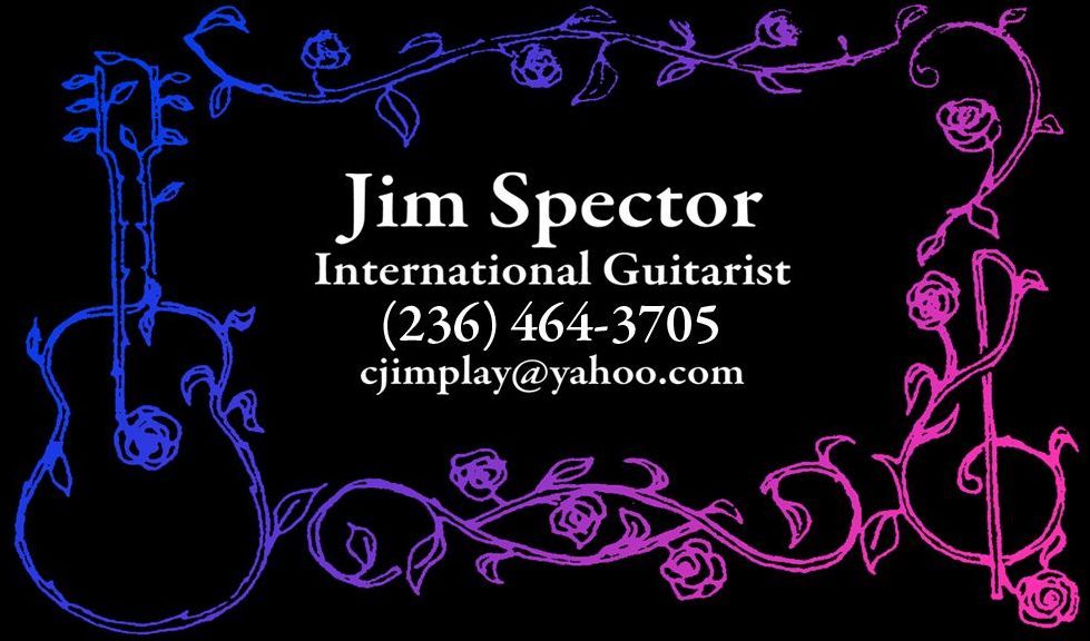 Jim Spector, international guitarist logo